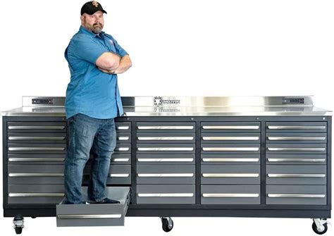 stainless steel tool box work surface|Dragonfire Workbench / ToolBox Bundles .